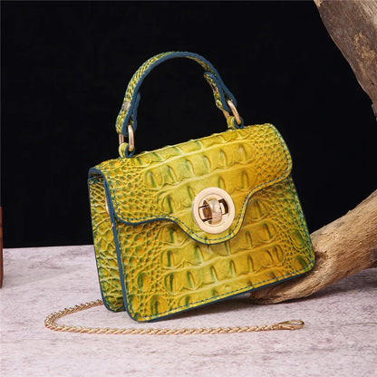 Reptile Vintage Crossbody Bag