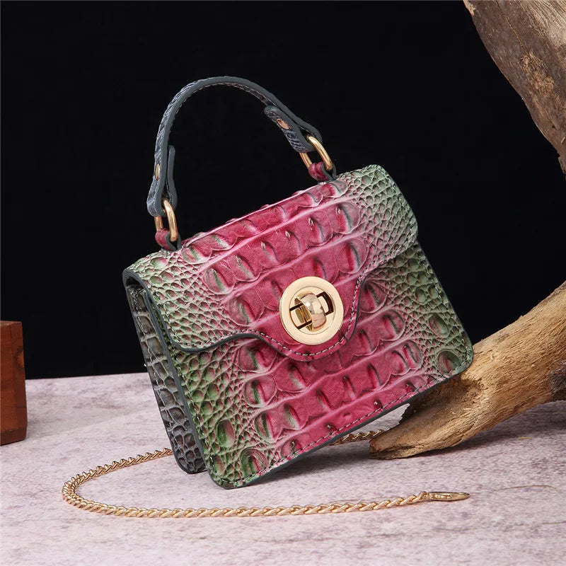 Reptile Vintage Crossbody Bag