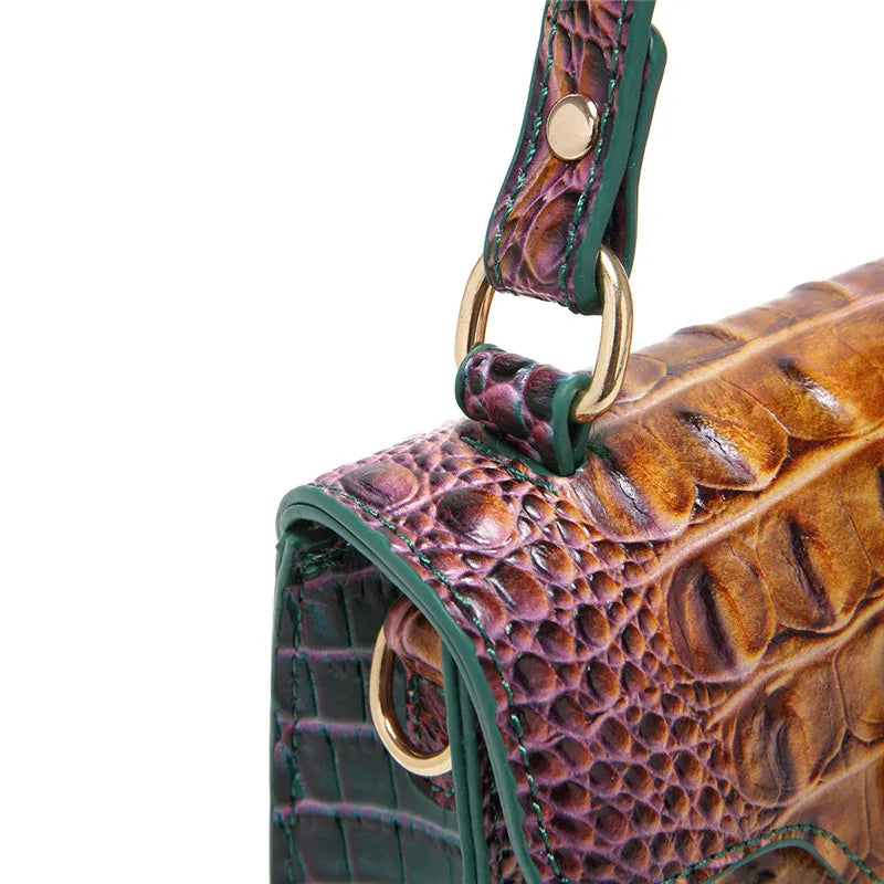 Reptile Vintage Crossbody Bag