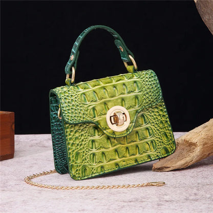 Reptile Vintage Crossbody Bag
