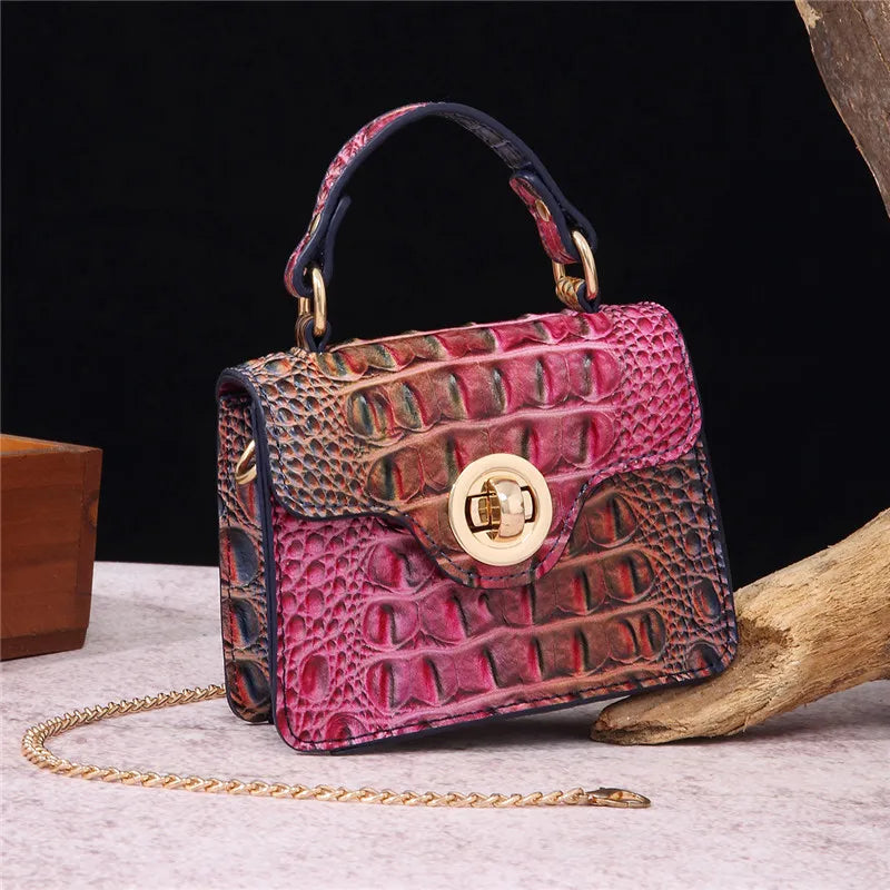 Reptile Vintage Crossbody Bag