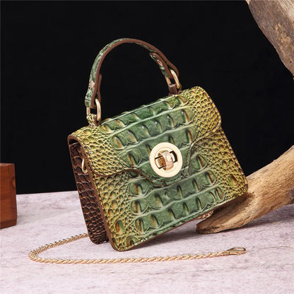 Reptile Vintage Crossbody Bag