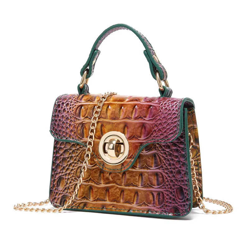 Reptile Vintage Crossbody Bag