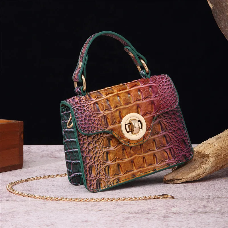 Reptile Vintage Crossbody Bag