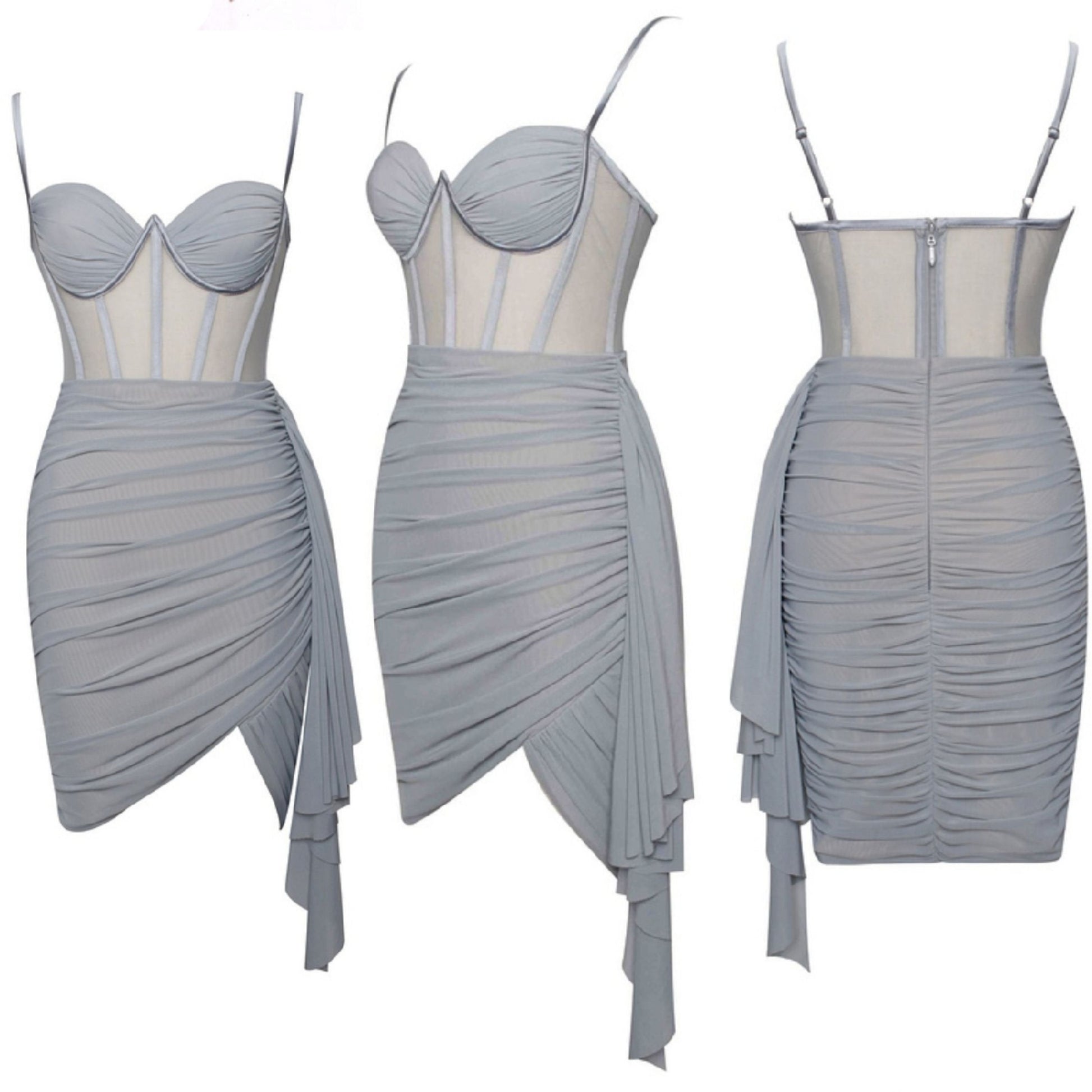 Alexia Bodycon Corset Mini Dress Fashion Closet Clothing