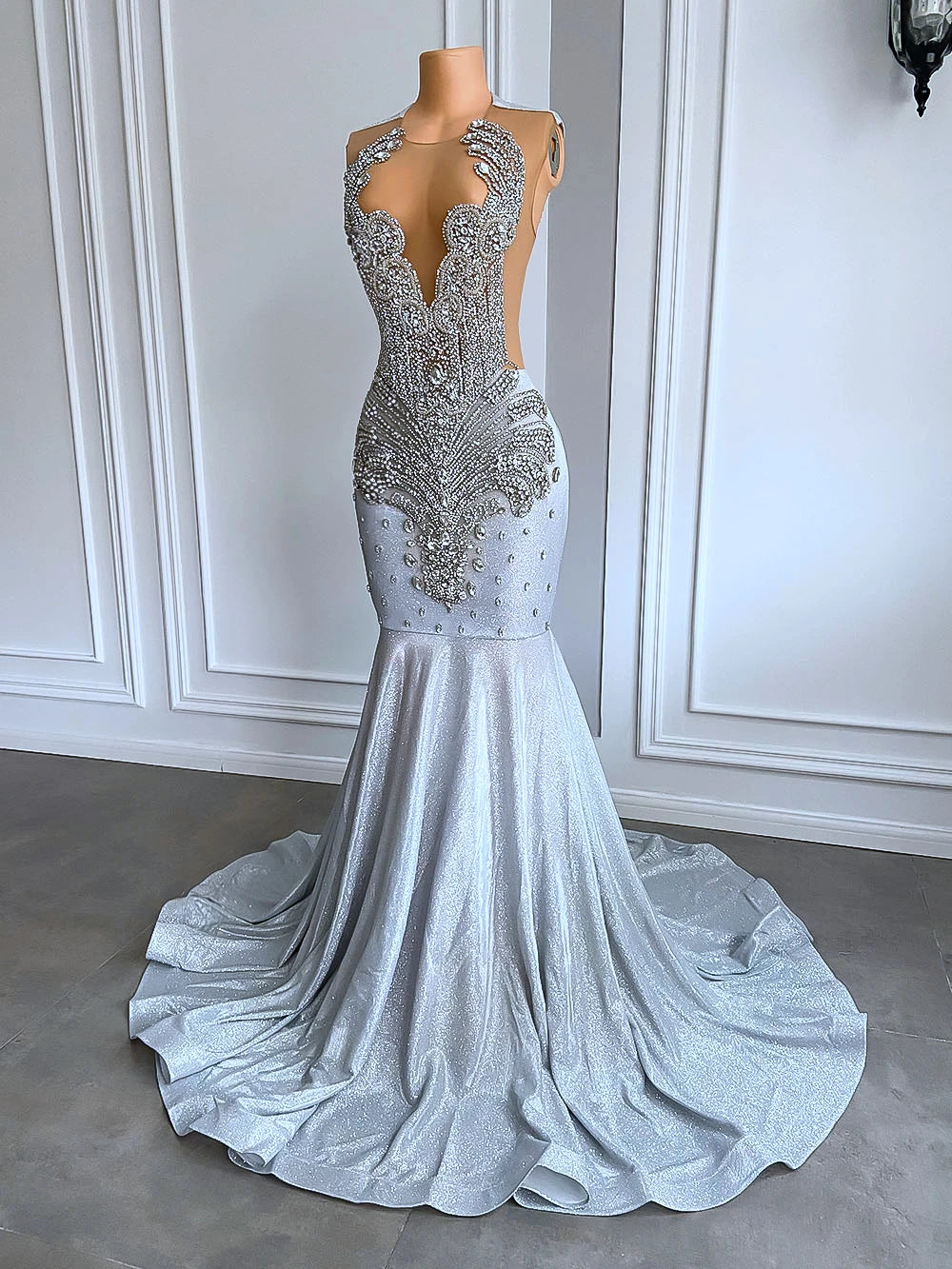 Allison Mermaid Maxi Dress Fashion Closet Clothing
