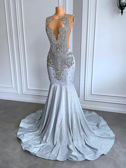 Allison Mermaid Maxi Dress Fashion Closet Clothing