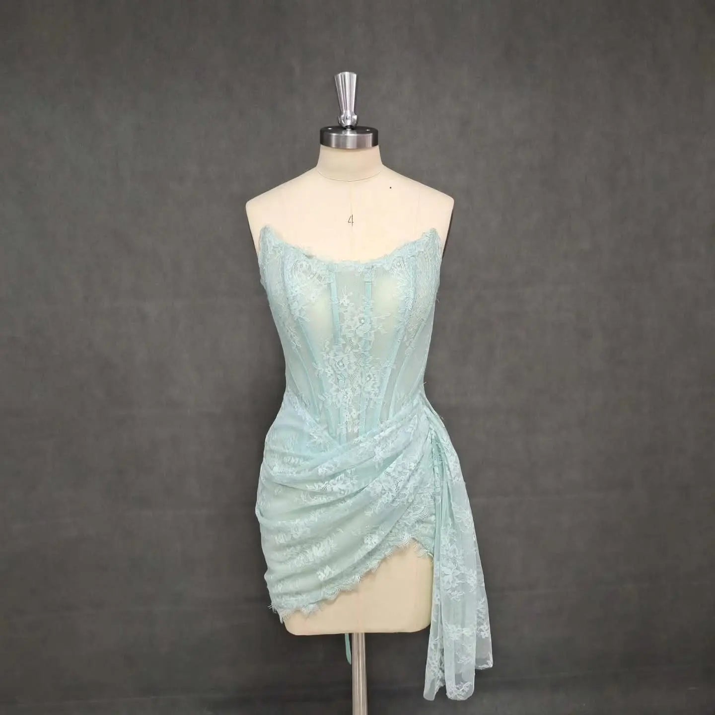 Allure Lace Corset Mini Dress Fashion Closet Clothing