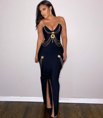 Amber Bandage Dress Fashion Closet Clothing