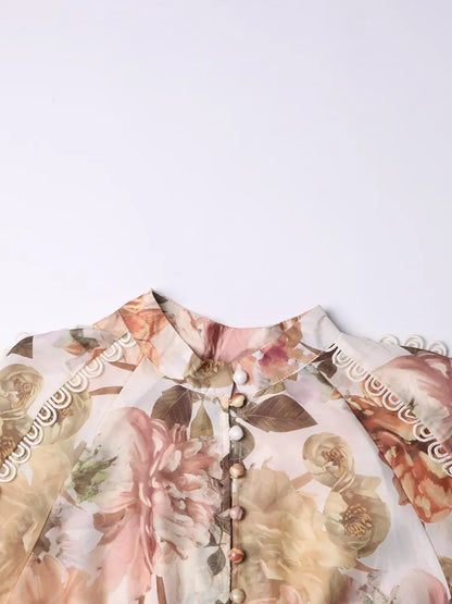 Ashanti Floral Mini Dress Fashion Closet Clothing