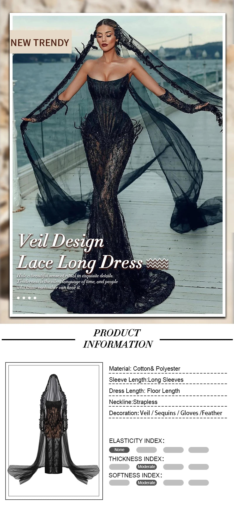 Ava Lace Elegant Dress Fashion Closet Clothing