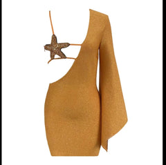 Ayana Bandage Mini Dress Fashion Closet Clothing