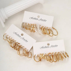 Baddie Earrings Set Fashion Closet Clothing