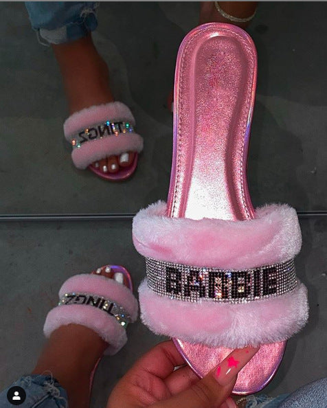 Barbie Tingz Flat Sandals Fashion Closet Clothing