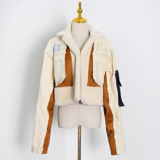 Belle Denim Coat Jacket Fashion Closet Clothing