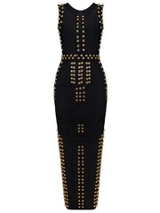 Berlie Luxury Bandage Dress Fashion Closet Clothing