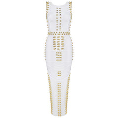 Berlie Luxury Bandage Dress Fashion Closet Clothing