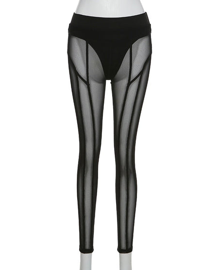 Body-Ody Mesh Leggings Fashion Closet Clothing