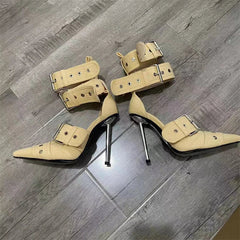 Buckle Up Boots Fashion Closet Clothing