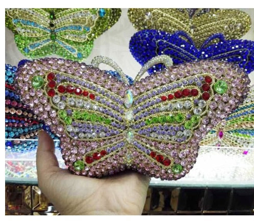 Butterfly Clutch Mini Handbag Fashion Closet Clothing