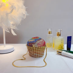 Cakey Diamond Clutch Bag Fashion Closet Clothing