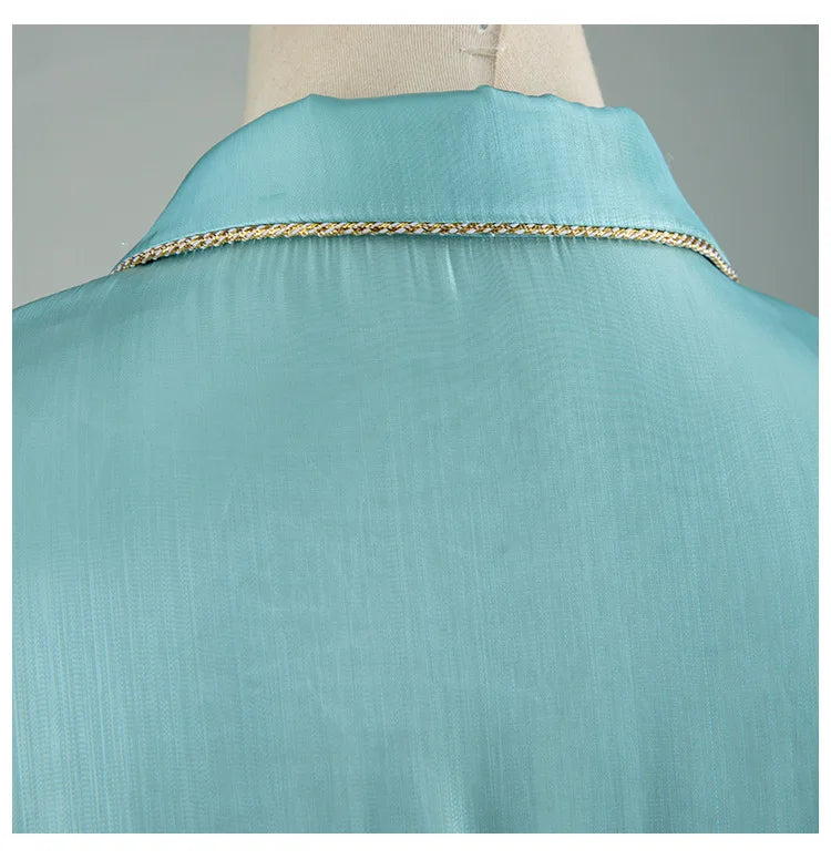 Caria Feather Jacket/Dress Fashion Closet Clothing