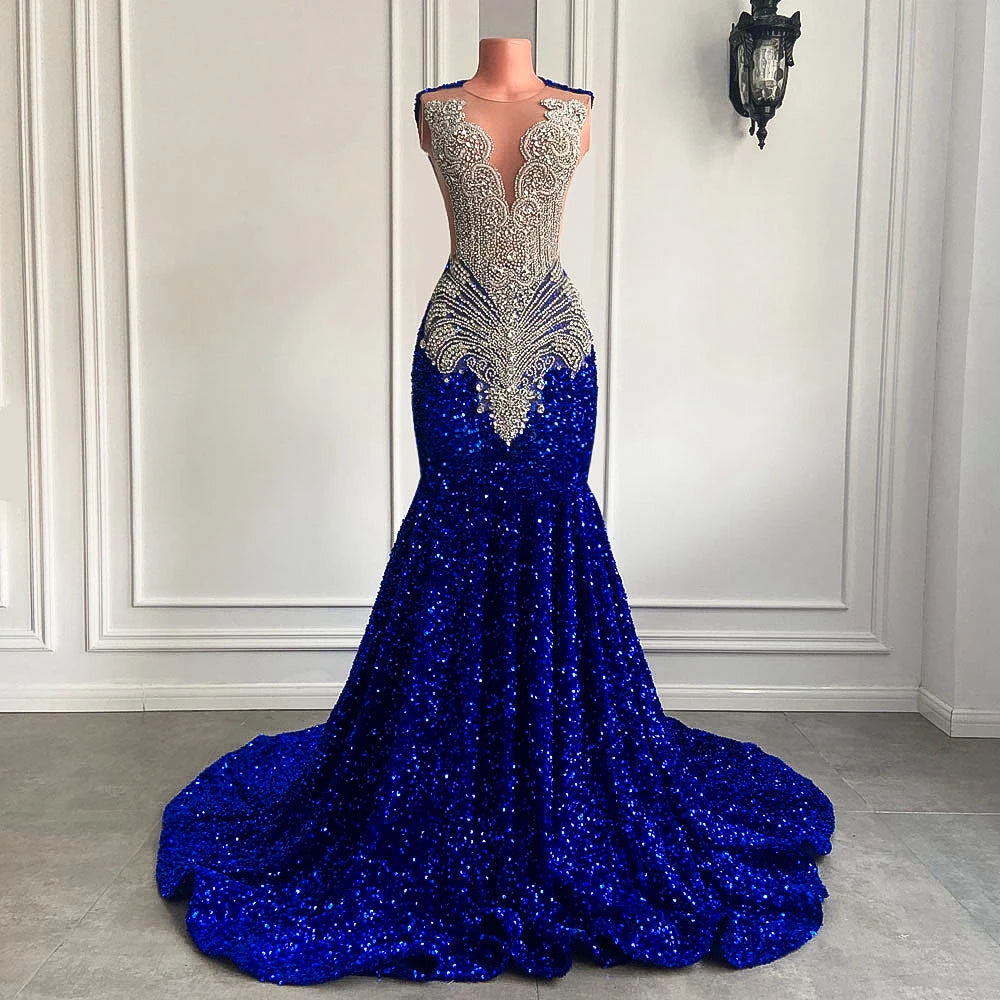 Carli Sequin Mermaid Dress Fashion Closet Clothing