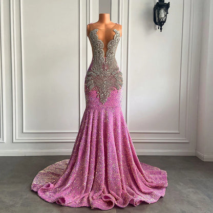 Carli Sequin Mermaid Dress Fashion Closet Clothing