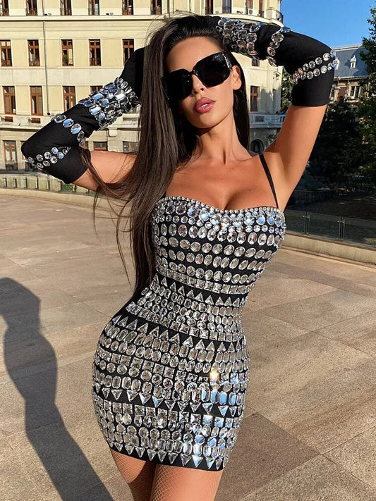 Cartier Bandage Mini Dress Fashion Closet Clothing