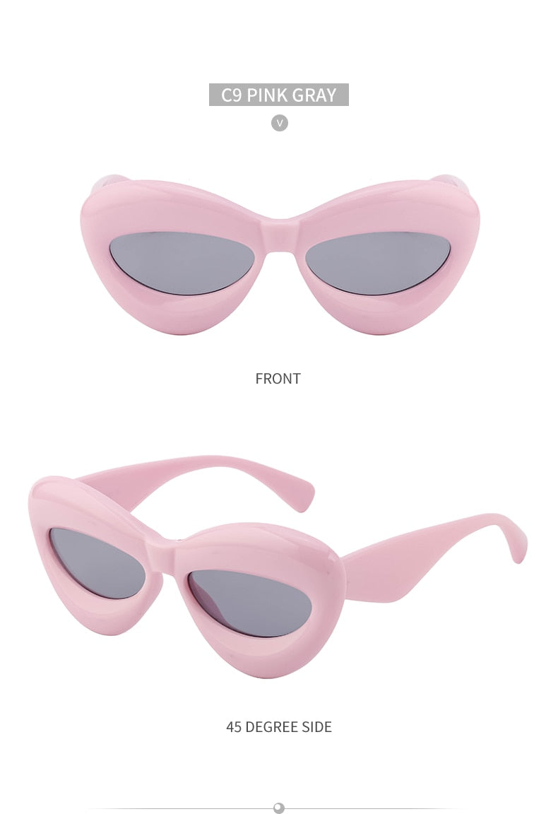 Cat Eye Sunglasses Fashion Closet Clothing