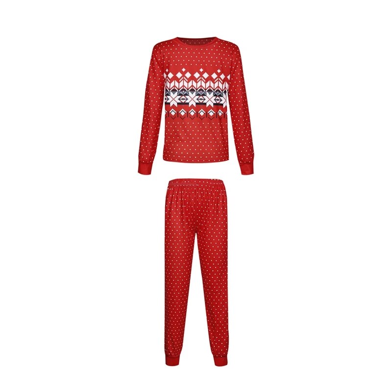 Christmas Family Pajamas Set Fashion Closet Clothing