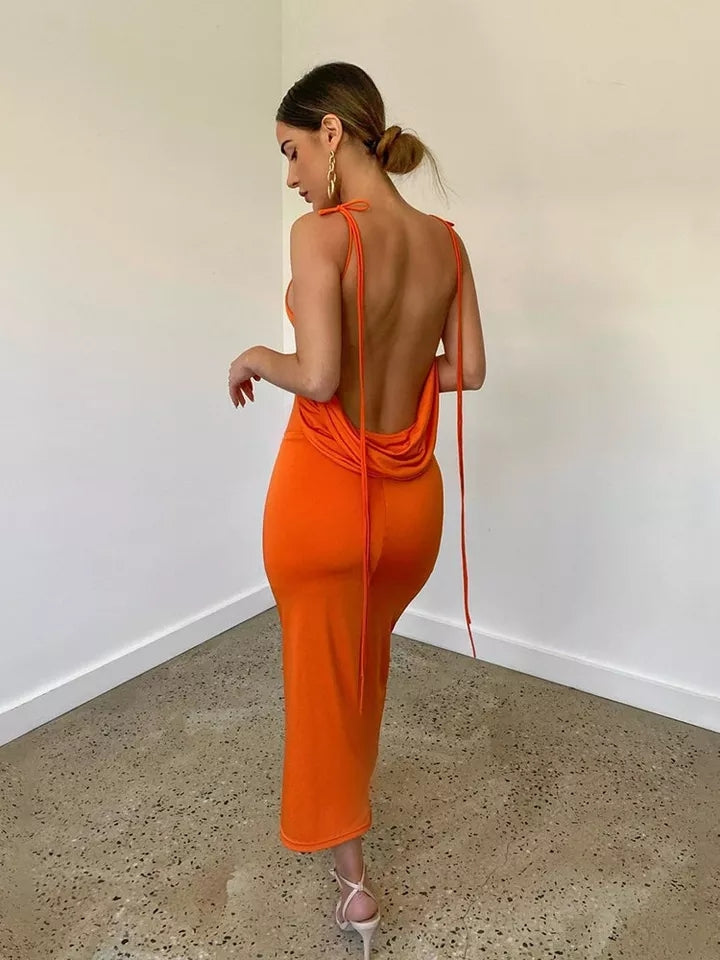 Crazy In Love Sexy Backless Dress Fashion Closet Clothing