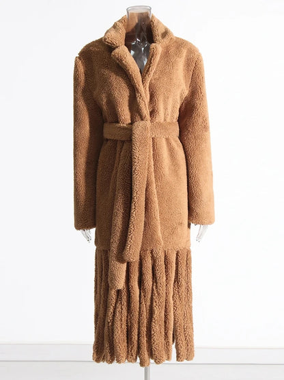 Cristina Tassel Coat Fashion Closet Clothing