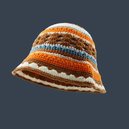 Crochet Bucket Hat Fashion Closet Clothing