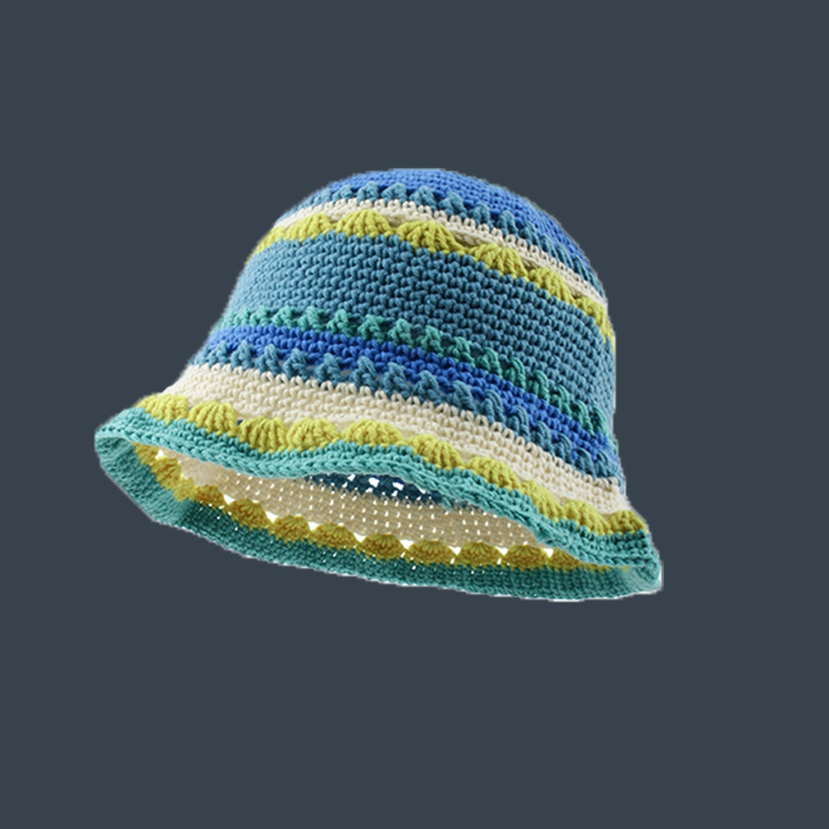 Crochet Bucket Hat Fashion Closet Clothing