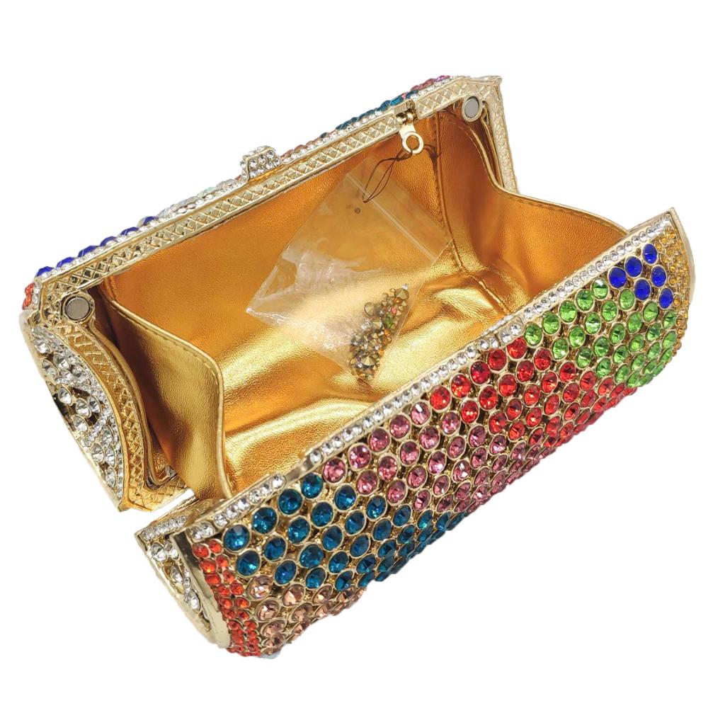 Crystal Beer Can Clutch Bag Fashion Closet Clothing
