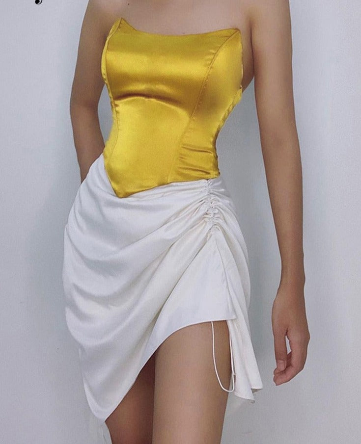 Danielle Sexy Silk Top Fashion Closet Clothing