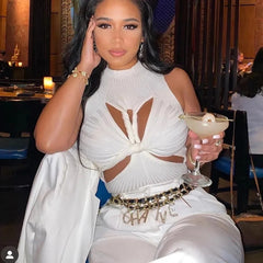 Dearra Knit Top Fashion Closet Clothing