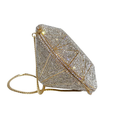 Diamond Clutch Crystal Mini Bag Fashion Closet Clothing