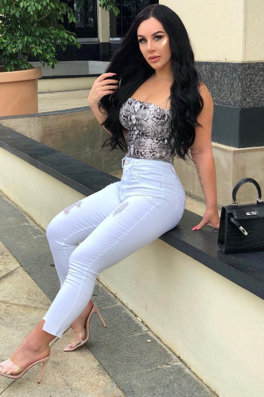 Double Take High-Rise Jeans- White Fashion Closet Clothing