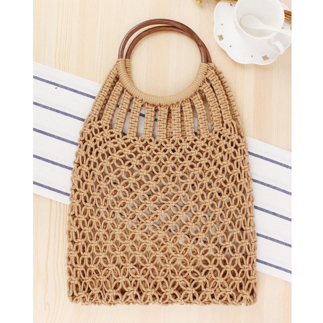 Ring Rattan Handbag