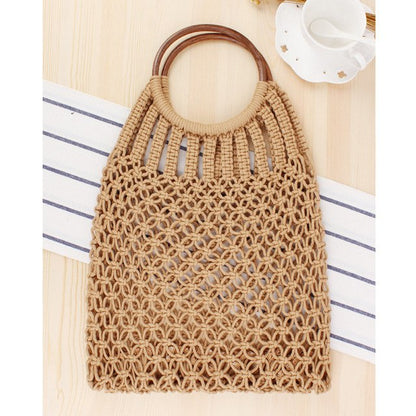 Ring Rattan Handbag