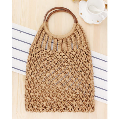 Ring Rattan Handbag