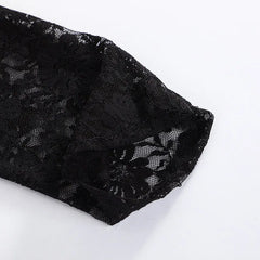 Elegant Lace Mesh Gloves Fashion Closet Clothing