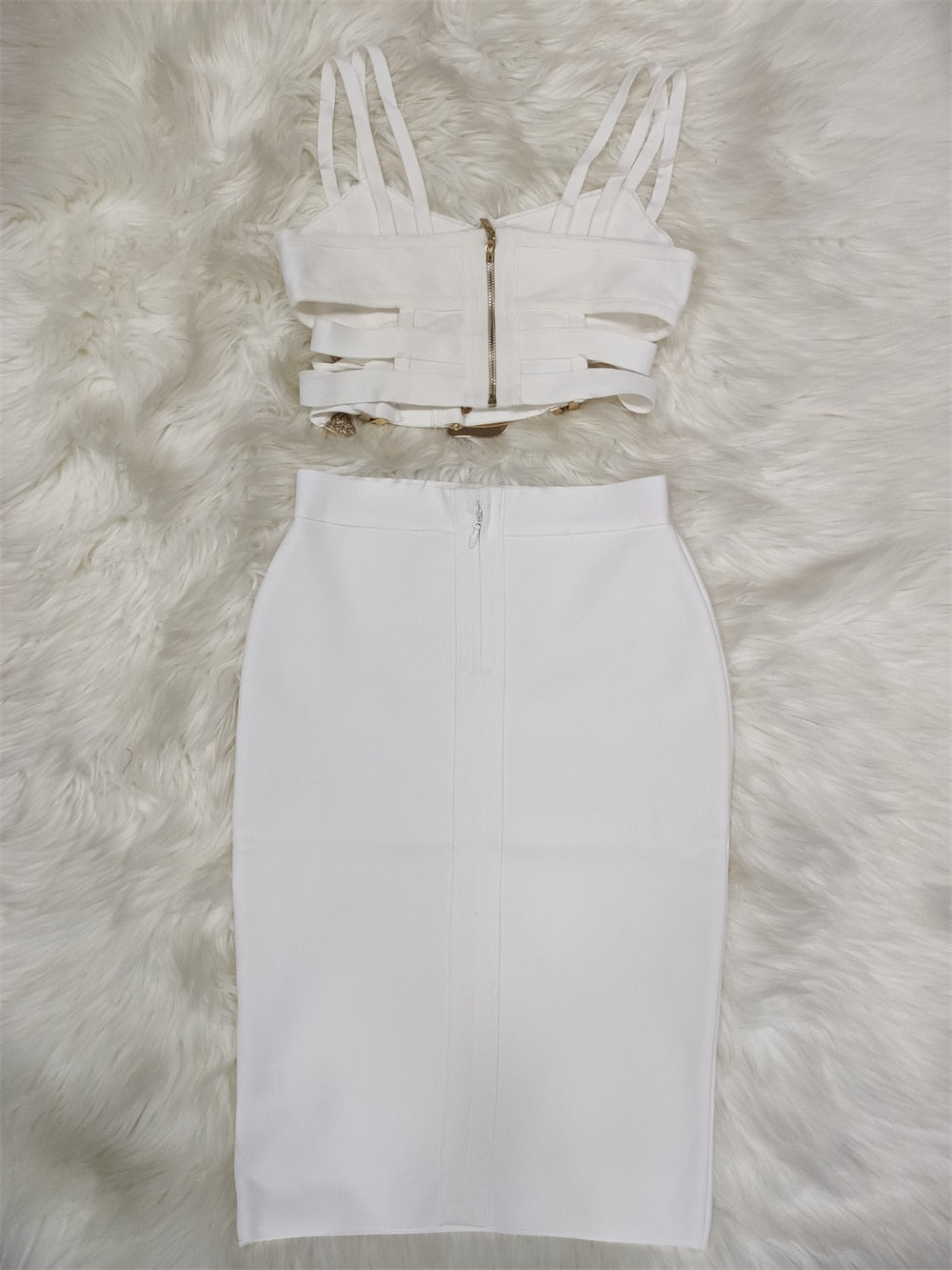 Expensive Taste Bandage Skirt Set Fashion Closet Clothing