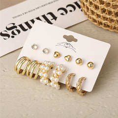 Exquisite Earrings Set Fashion Closet Clothing