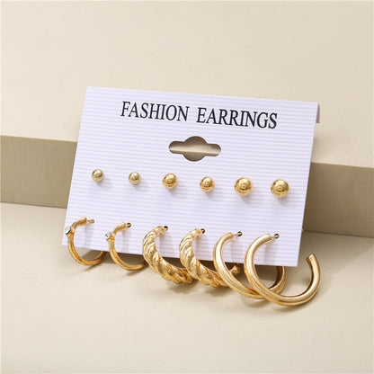 Exquisite Earrings Set Fashion Closet Clothing