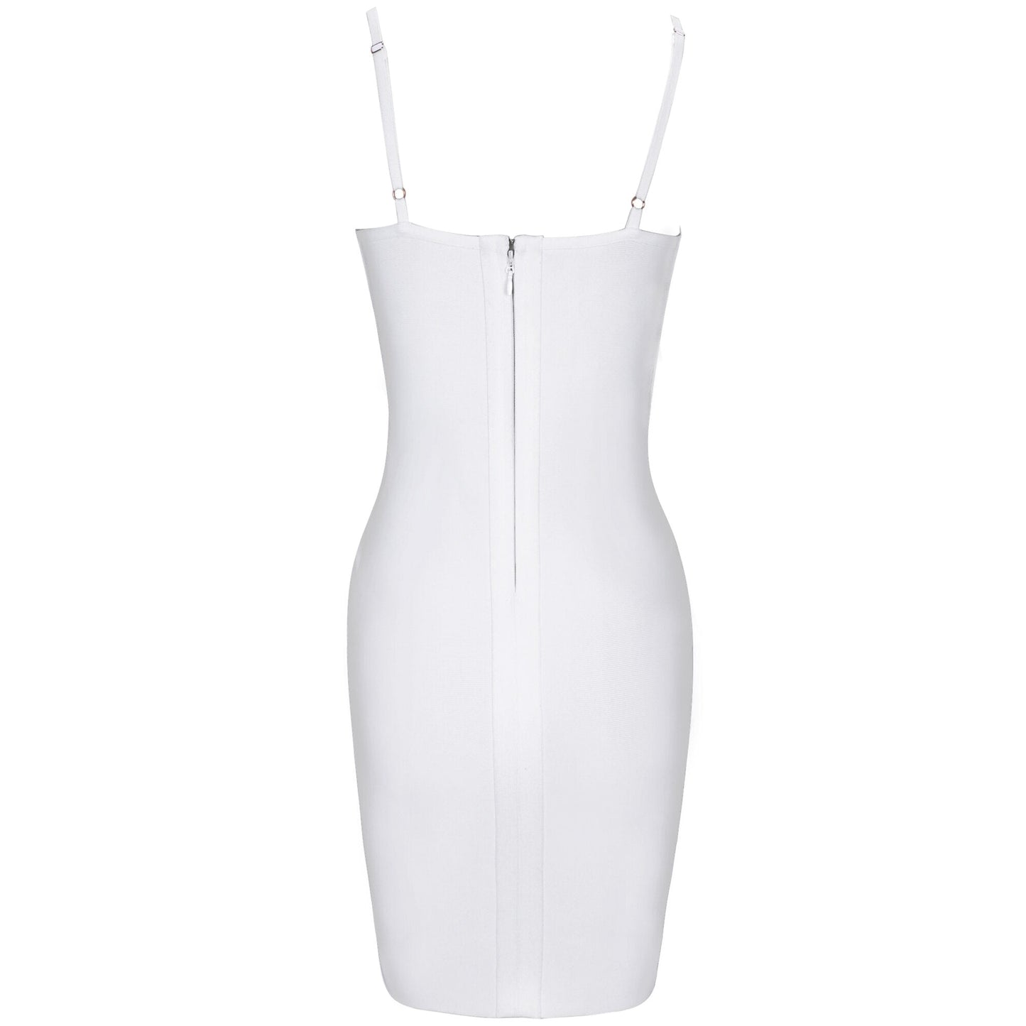 Fascinating Bandage Dress- White Fashion Closet Clothing