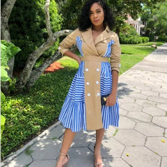 Fashionably Trench Coat Fashion Closet Clothing