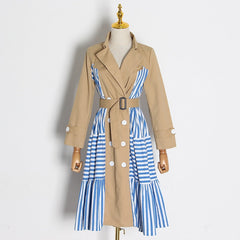 Fashionably Trench Coat Fashion Closet Clothing